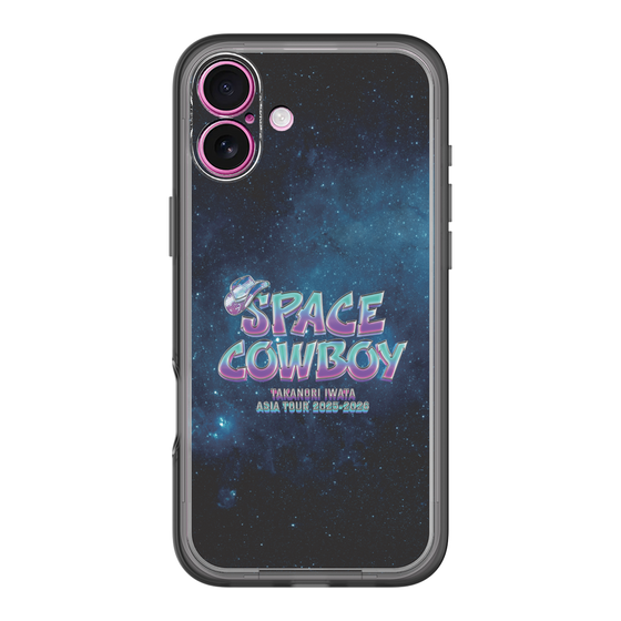 スリムプロテクションプレミアムケース［ Takanori Iwata ASIA TOUR 2025-2026 "SPACE COWBOY" - ロゴ ］
