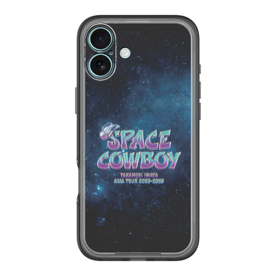 スリムプロテクションプレミアムケース［ Takanori Iwata ASIA TOUR 2025-2026 "SPACE COWBOY" - ロゴ ］