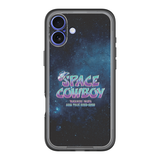 スリムプロテクションプレミアムケース［ Takanori Iwata ASIA TOUR 2025-2026 "SPACE COWBOY" - ロゴ ］