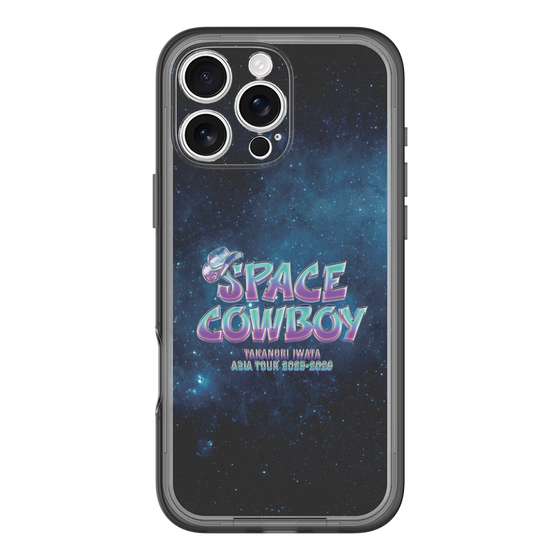 スリムプロテクションプレミアムケース［ Takanori Iwata ASIA TOUR 2025-2026 "SPACE COWBOY" - ロゴ ］