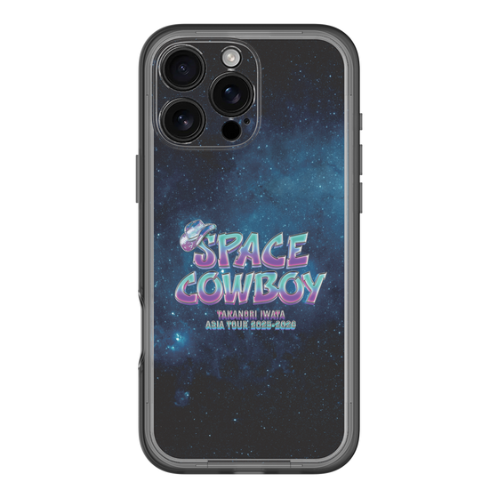 スリムプロテクションプレミアムケース［ Takanori Iwata ASIA TOUR 2025-2026 "SPACE COWBOY" - ロゴ ］