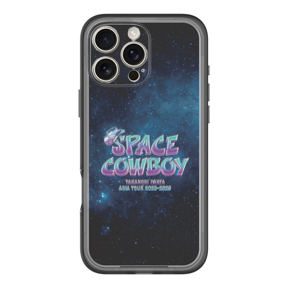 スリムプロテクションプレミアムケース［ Takanori Iwata ASIA TOUR 2025-2026 "SPACE COWBOY" - ロゴ ］
