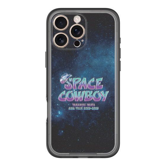 スリムプロテクションプレミアムケース［ Takanori Iwata ASIA TOUR 2025-2026 "SPACE COWBOY" - ロゴ ］