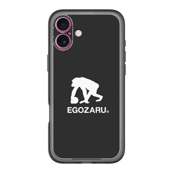 スリムプロテクションプレミアムケース［ EGOZARU - ベーシックロゴ ］