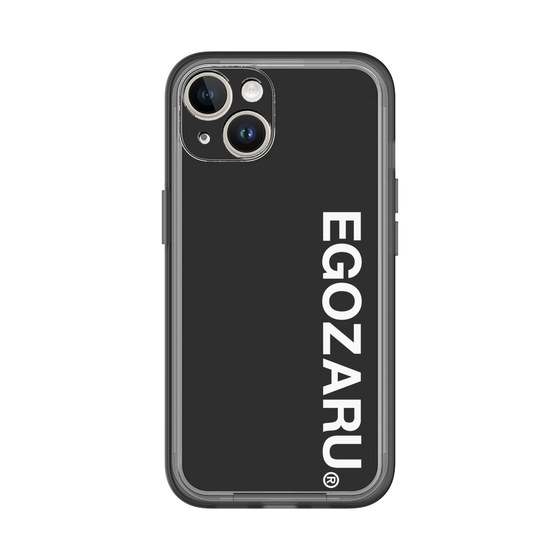 スリムプロテクションプレミアムケース［ EGOZARU - ベーシックロゴ バーティカル ］