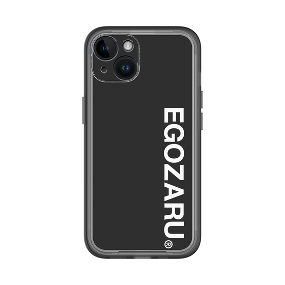 スリムプロテクションプレミアムケース［ EGOZARU - ベーシックロゴ バーティカル ］