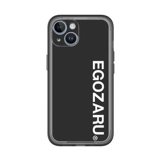 スリムプロテクションプレミアムケース［ EGOZARU - ベーシックロゴ バーティカル ］