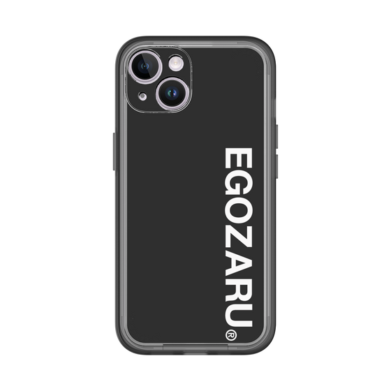 スリムプロテクションプレミアムケース［ EGOZARU - ベーシックロゴ バーティカル ］