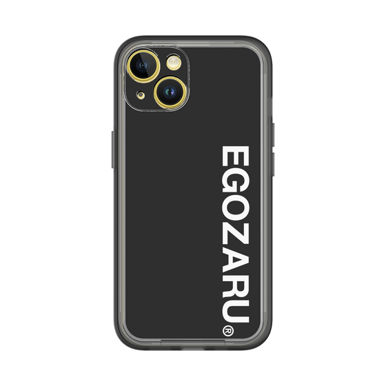 スリムプロテクションプレミアムケース［ EGOZARU - ベーシックロゴ バーティカル ］