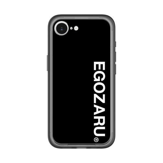 スリムプロテクションプレミアムケース［ EGOZARU - ベーシックロゴ バーティカル ］