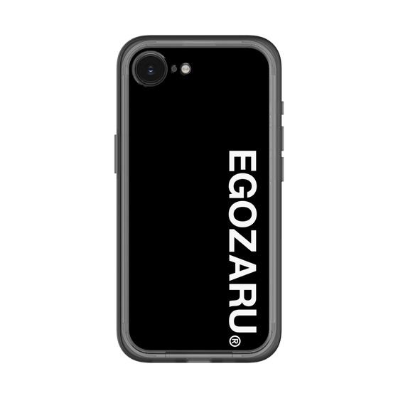 スリムプロテクションプレミアムケース［ EGOZARU - ベーシックロゴ バーティカル ］
