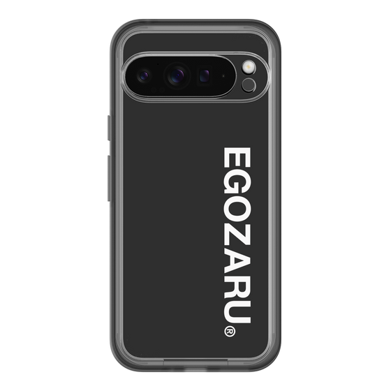 スリムプロテクションプレミアムケース［ EGOZARU - ベーシックロゴ バーティカル ］