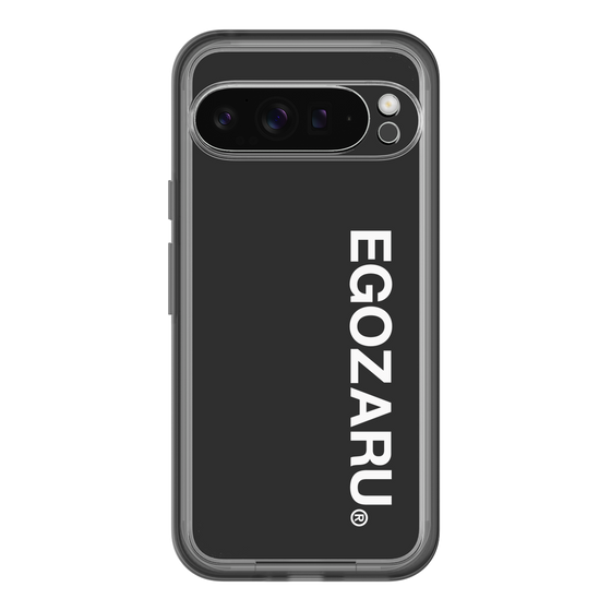 スリムプロテクションプレミアムケース［ EGOZARU - ベーシックロゴ バーティカル ］