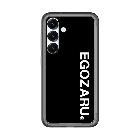 スリムプロテクションプレミアムケース［ EGOZARU - ベーシックロゴ バーティカル ］