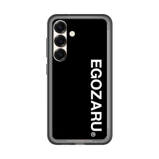 スリムプロテクションプレミアムケース［ EGOZARU - ベーシックロゴ バーティカル ］