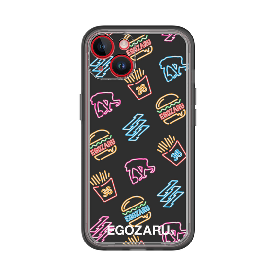 スリムプロテクションプレミアムケース［ EGOZARU - ネオンバーガー ］