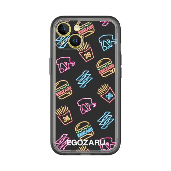スリムプロテクションプレミアムケース［ EGOZARU - ネオンバーガー ］