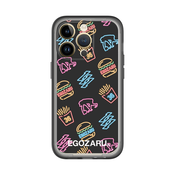 スリムプロテクションプレミアムケース［ EGOZARU - ネオンバーガー ］