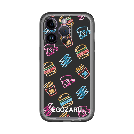 スリムプロテクションプレミアムケース［ EGOZARU - ネオンバーガー ］