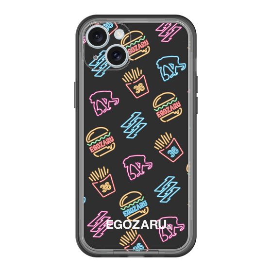 スリムプロテクションプレミアムケース［ EGOZARU - ネオンバーガー ］