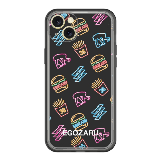 スリムプロテクションプレミアムケース［ EGOZARU - ネオンバーガー ］