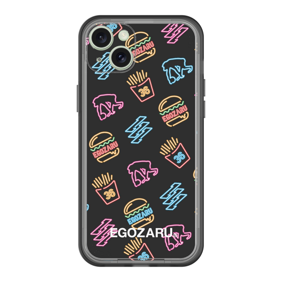 スリムプロテクションプレミアムケース［ EGOZARU - ネオンバーガー ］