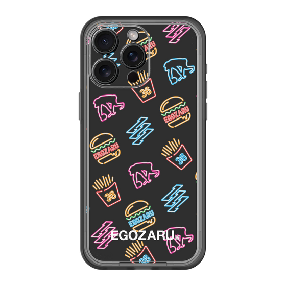 スリムプロテクションプレミアムケース［ EGOZARU - ネオンバーガー ］