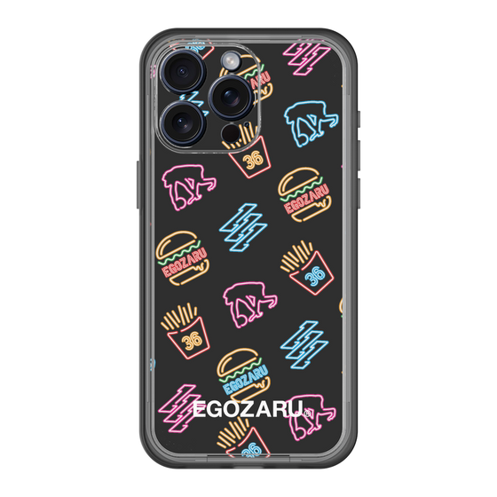 スリムプロテクションプレミアムケース［ EGOZARU - ネオンバーガー ］