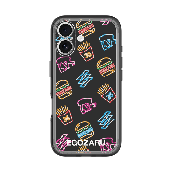 スリムプロテクションプレミアムケース［ EGOZARU - ネオンバーガー ］