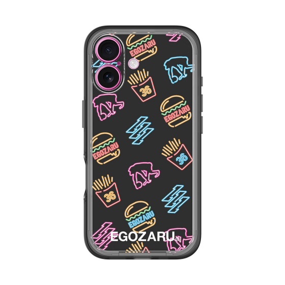 スリムプロテクションプレミアムケース［ EGOZARU - ネオンバーガー ］