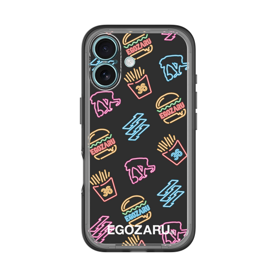 スリムプロテクションプレミアムケース［ EGOZARU - ネオンバーガー ］