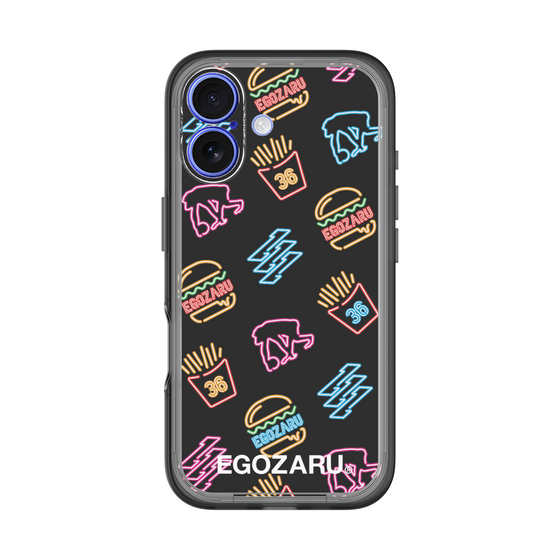 スリムプロテクションプレミアムケース［ EGOZARU - ネオンバーガー ］