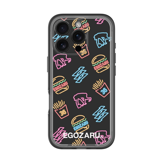 スリムプロテクションプレミアムケース［ EGOZARU - ネオンバーガー ］