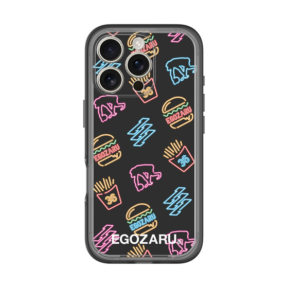スリムプロテクションプレミアムケース［ EGOZARU - ネオンバーガー ］