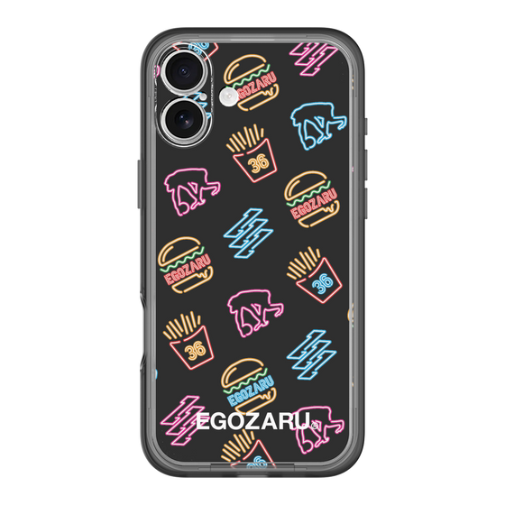 スリムプロテクションプレミアムケース［ EGOZARU - ネオンバーガー ］