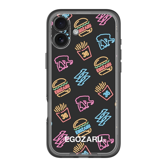 スリムプロテクションプレミアムケース［ EGOZARU - ネオンバーガー ］