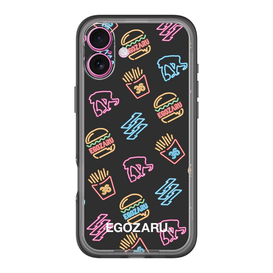 スリムプロテクションプレミアムケース［ EGOZARU - ネオンバーガー ］