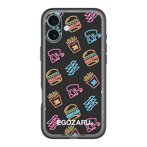 スリムプロテクションプレミアムケース［ EGOZARU - ネオンバーガー ］