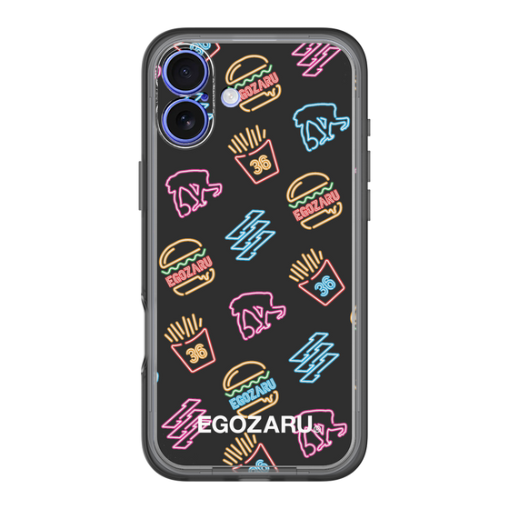 スリムプロテクションプレミアムケース［ EGOZARU - ネオンバーガー ］