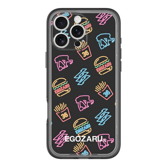 スリムプロテクションプレミアムケース［ EGOZARU - ネオンバーガー ］