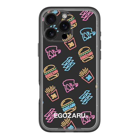 スリムプロテクションプレミアムケース［ EGOZARU - ネオンバーガー ］