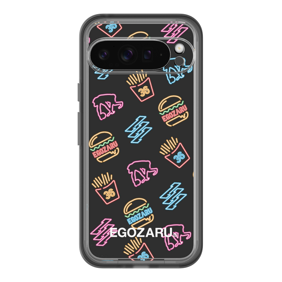 スリムプロテクションプレミアムケース［ EGOZARU - ネオンバーガー ］