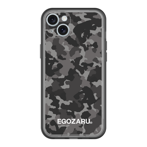 スリムプロテクションプレミアムケース［ EGOZARU - カモフラージュ ］