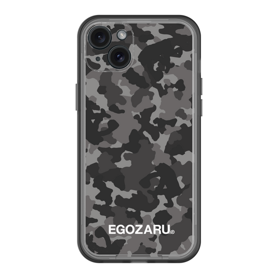 スリムプロテクションプレミアムケース［ EGOZARU - カモフラージュ ］