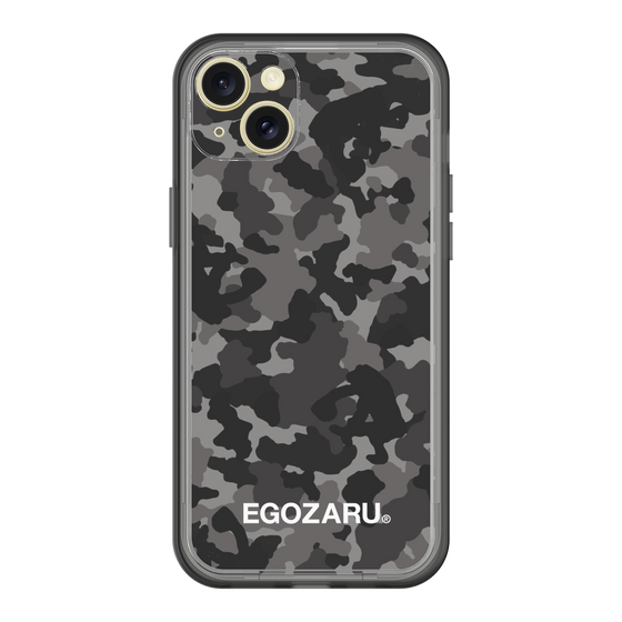 スリムプロテクションプレミアムケース［ EGOZARU - カモフラージュ ］