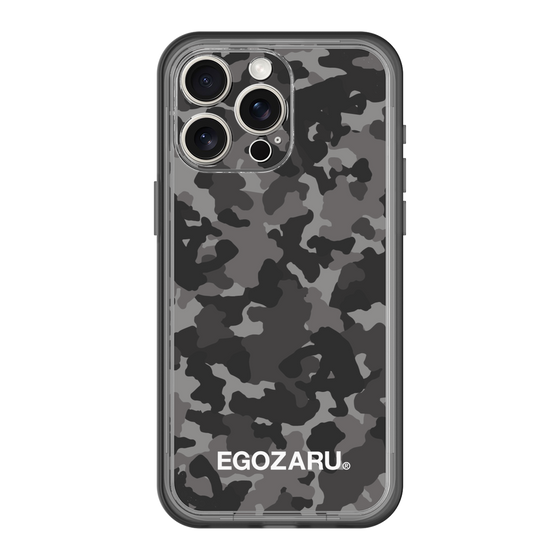 スリムプロテクションプレミアムケース［ EGOZARU - カモフラージュ ］