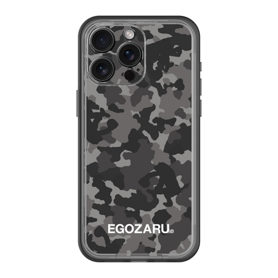 スリムプロテクションプレミアムケース［ EGOZARU - カモフラージュ ］