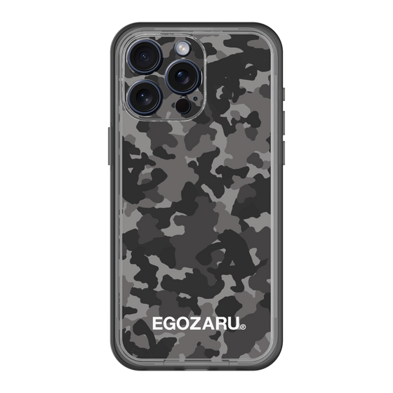 スリムプロテクションプレミアムケース［ EGOZARU - カモフラージュ ］