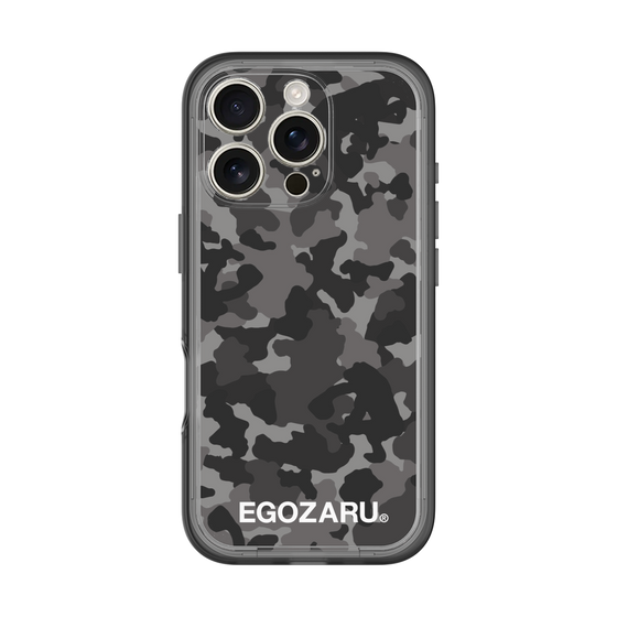 スリムプロテクションプレミアムケース［ EGOZARU - カモフラージュ ］