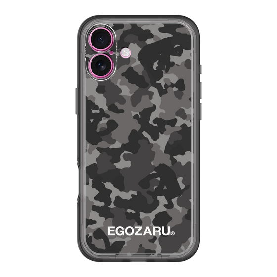 スリムプロテクションプレミアムケース［ EGOZARU - カモフラージュ ］